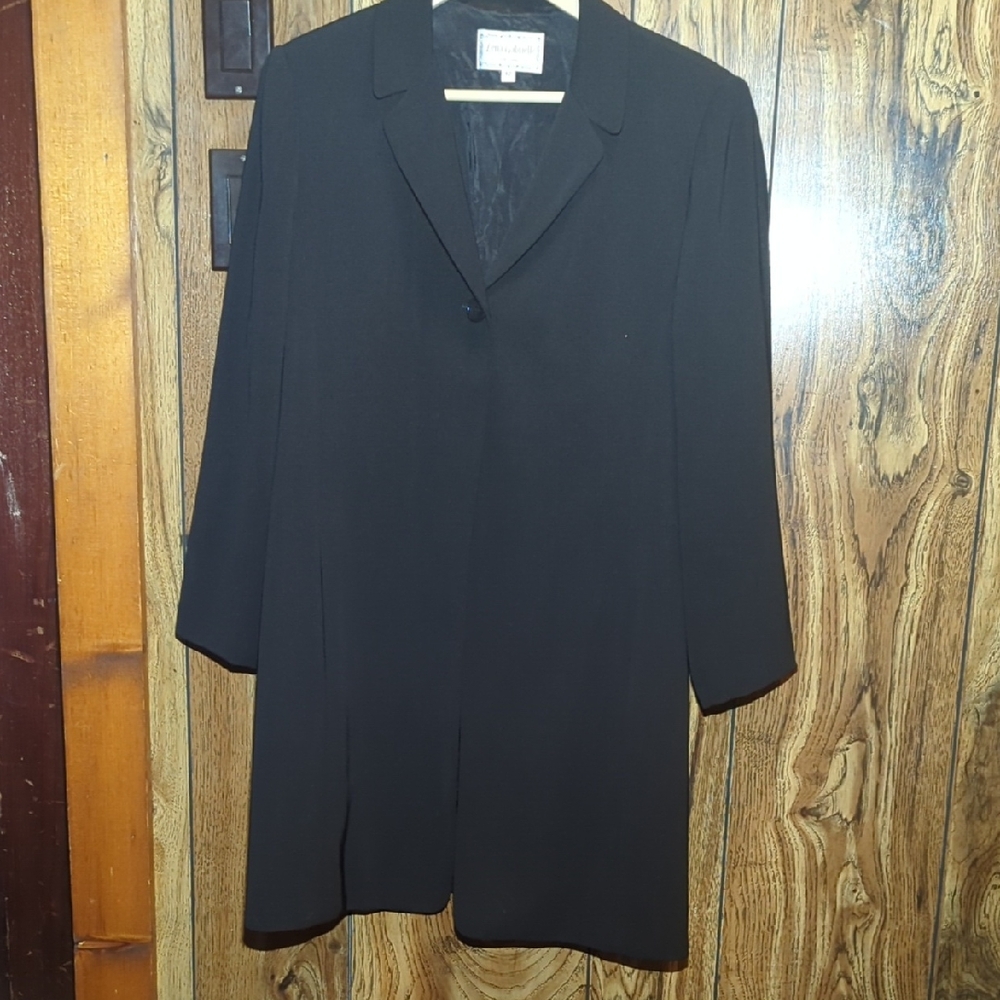Lena Gabrielle Classic Black Women's Blazer Size 12